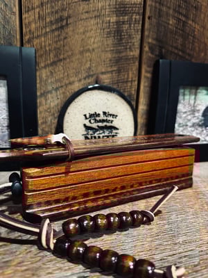 Image of Bolivian Rosewood/Mahogany with snakewood inlay