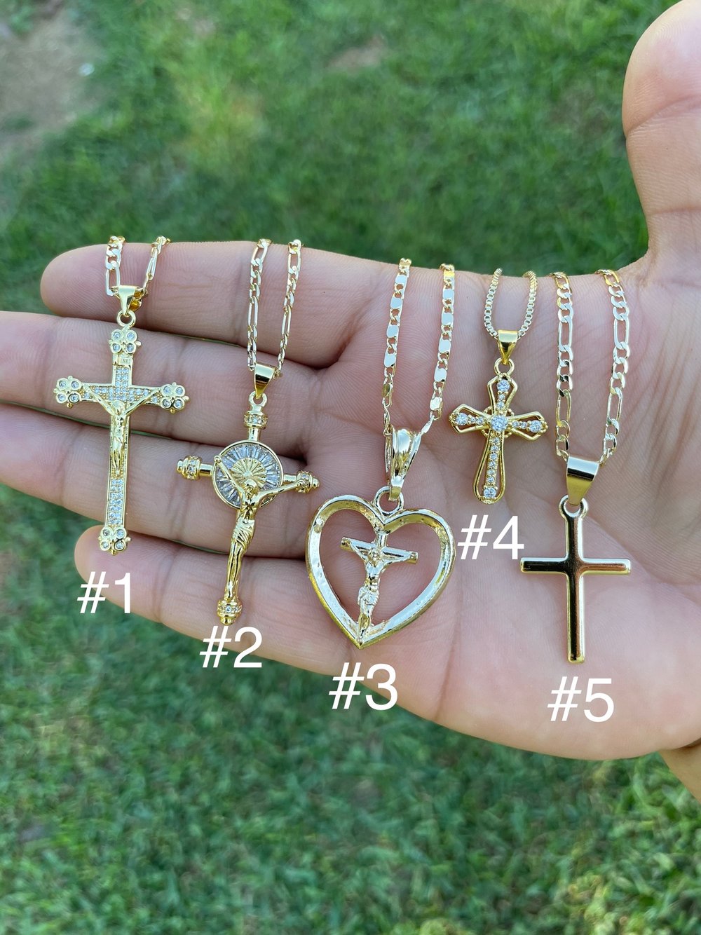 Cross necklaces