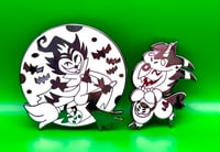 Image 1 of Helluva Boss Spooky Doodle Pins