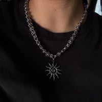 Image 2 of ✼　 ҉ sun barrel necklace  ✼　 ҉ 　