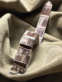 Image 2 of Himalaya Crocodile Single Piece Watch Strap