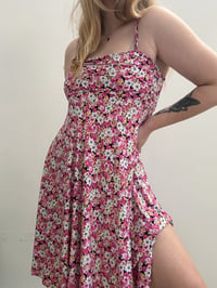 Image 3 of Pink floral dress // L 