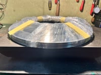 Image 5 of Honda Shadow Spun Wheel Covers. 