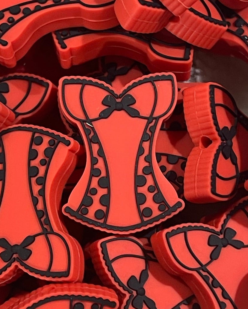 Image of Corset Silicone Bead 
