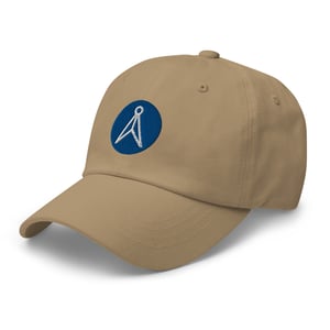 Circle Dad Hat In Khaki