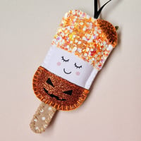 Fab Pumpkin Keyring or Hanging Decoration