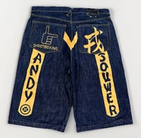 Image 1 of VTG Y2K Evisu Andy Souwer Shorts Sz 38