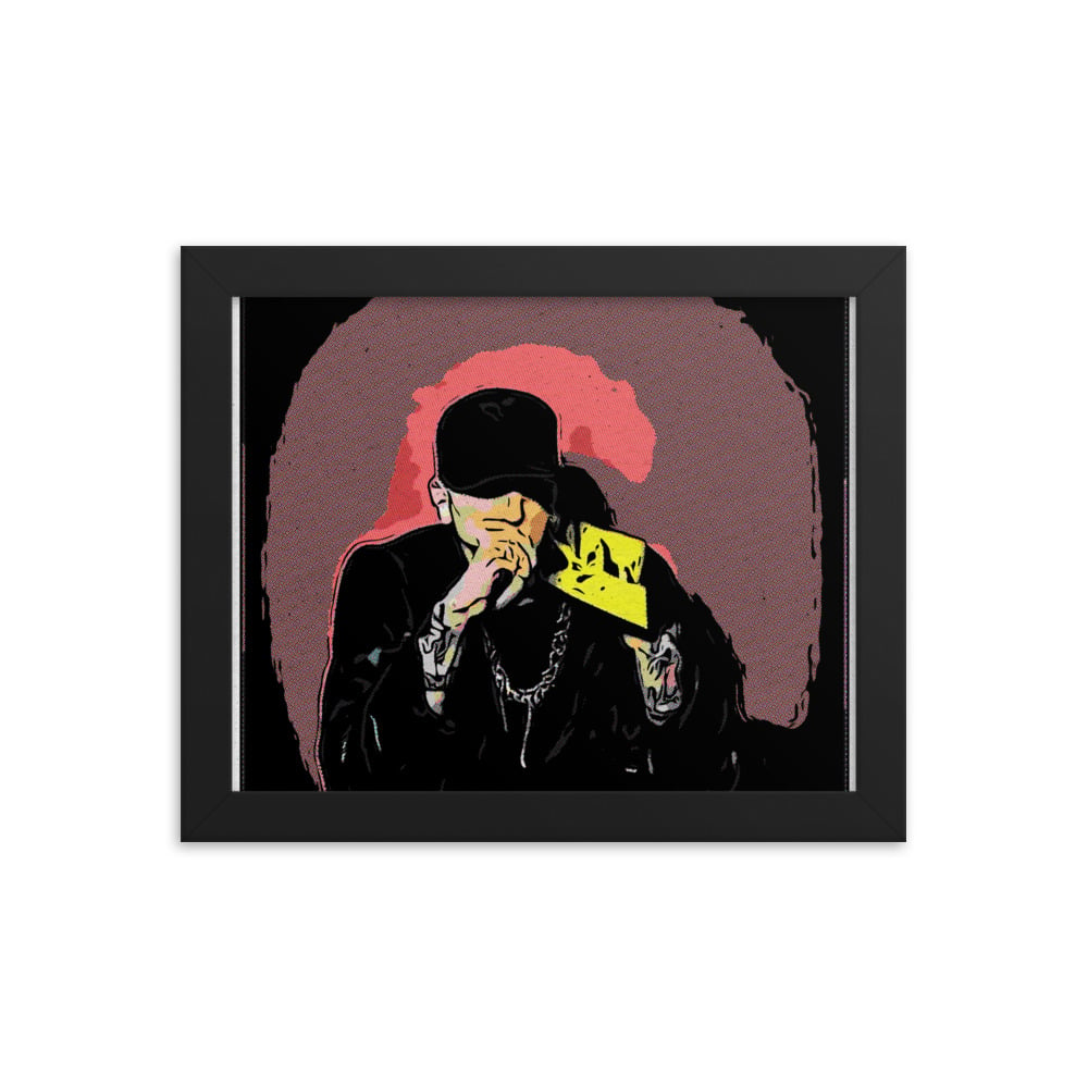 ZEN EXP - Eminem Framed photo paper poster