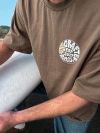 Image 1 of Men’s Brown Grafted Tee 