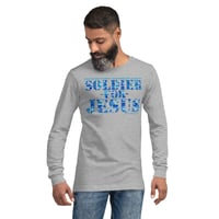 Image 16 of Soldier For Jesus ICE Unisex Long Sleeve Tee