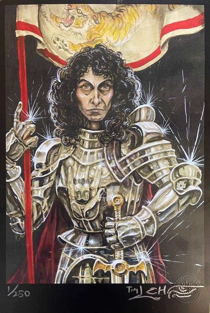 Image of Tim Lehi "Dio Knight" Signed Poster 