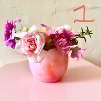 Image 3 of Pinky/Peach/Yellows Resin Bowls (Vases)