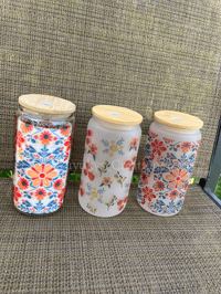 Image 1 of Otomi Collection Glass cans 
