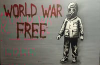 Image 3 of Collaboration piece with DNZUK of his piece " WorldWar Free"