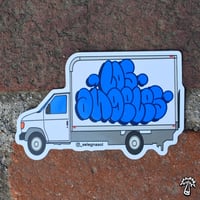 LOS ANGELES THROWUP TRUCK (STICKER)