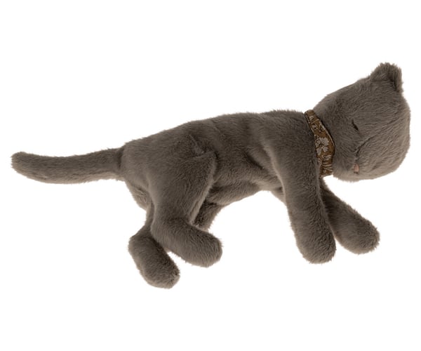 Image of Maileg Kitten Plush earth grey (PRE-ORDER ETA Late May)