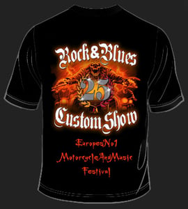 Image of Rock & Blues Custom Show    "25th" Anniversary T-Shirt