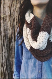 Image of Cozy Knitted Scarf