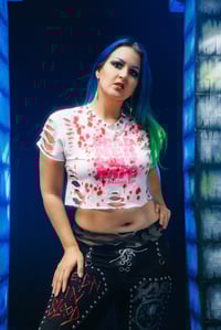 Image 7 of Small Delilah Bon Distressed Tee