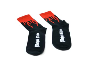 Image of Red flame socks