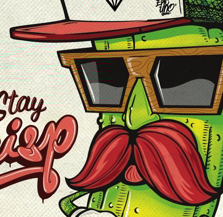 Image of Señor Pickle Print