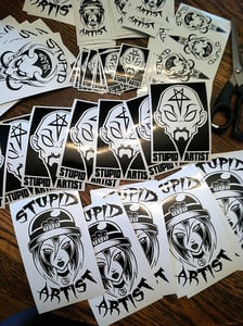Image of Stupid Artist Sticker Pack