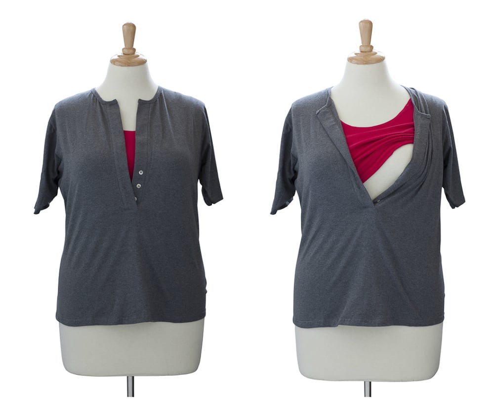 Plus size breastfeeding outlet shirts