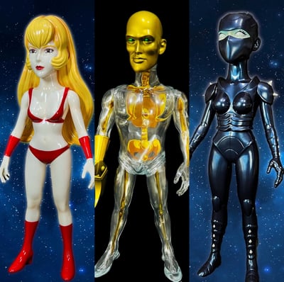 Image of Cobra Sofubi Toys - Set of Three ( Price in USD ) 