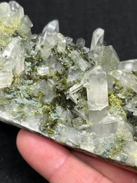 Image 11 of Epidote On Quartz Crystal Specimen #2529