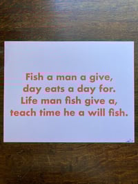 Image 3 of 'Words Of Wisdom' Prints