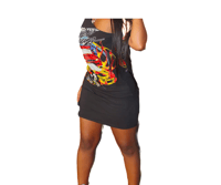 Image 1 of Graphic Dress 