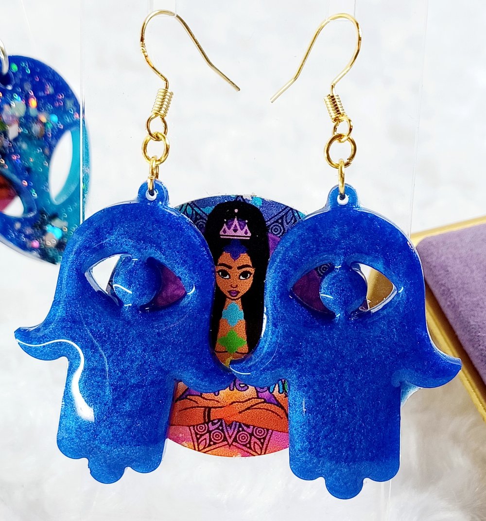 Image of Hamsa earrings 