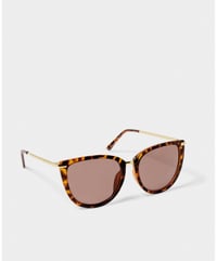 Image 1 of KATIE LOXTON Sardinia Sunglasses Tortoiseshell 
