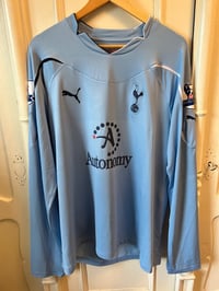 Image 10 of Tottenham Hotspur “BALE 3” 2010/11 Match Issue LS Away Shirt + patches (XXL)