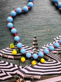 Image 4 of BEADED LEMON NECKLACE 