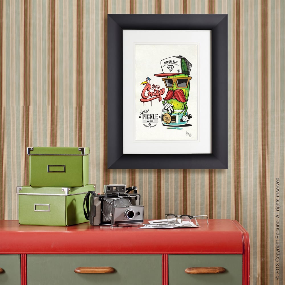Image of Señor Pickle Print