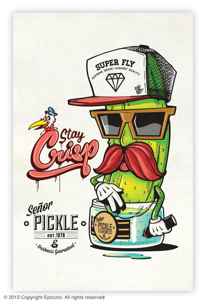 Mr Pickles Sticker by Juanscorner