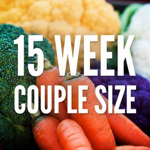 Image of 15 week COUPLE size Riverbend Gardens CSA