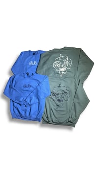 Image 1 of HOOK “MAWNSTER” CREW NECK