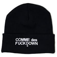 Image of Commes des F Down Beanie