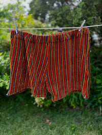 bert and ernie striped shorts
