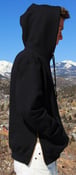 Image of Basic Black Zipper Hoodie