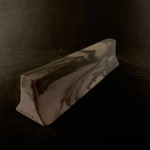 Image of Wired Ramps Mini Jersey Barrier (Dark Grey, White and Light Purple)