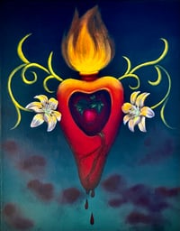 Image 2 of “Power in the Blood” Original oil painting