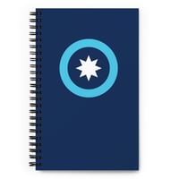 Image 1 of Minnesota Flag Roundel Spiral Notebook