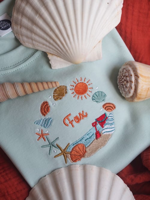 Image of Sea Shells & Sunshine - Mint Tee