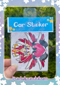 Hazbin Hotel - Demon lucifer Car sticker
