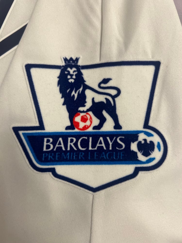 Image of Tottenham Hotspur "BERBATOV 9" 125th Anniversary 2007/08 Shirt + PL patches (L)