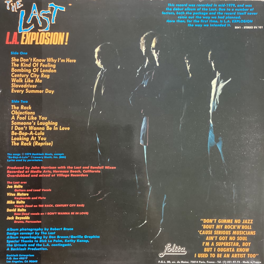 The Last - L.A. Explosion! 