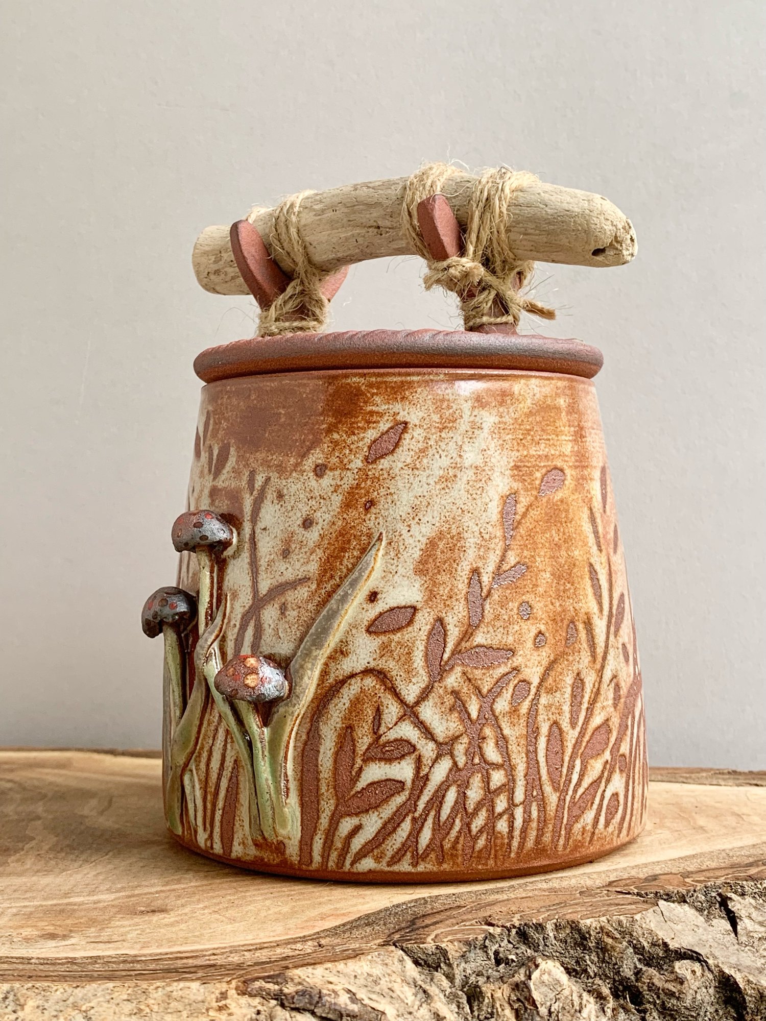 Image of Mushroom Jar 